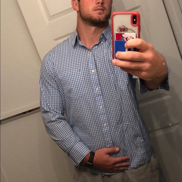 Izod Baby blue dress shirt - Picture 2 of 2